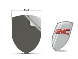 GMC Doming Autoschilder Pro Max Robust Modern Stilvoll